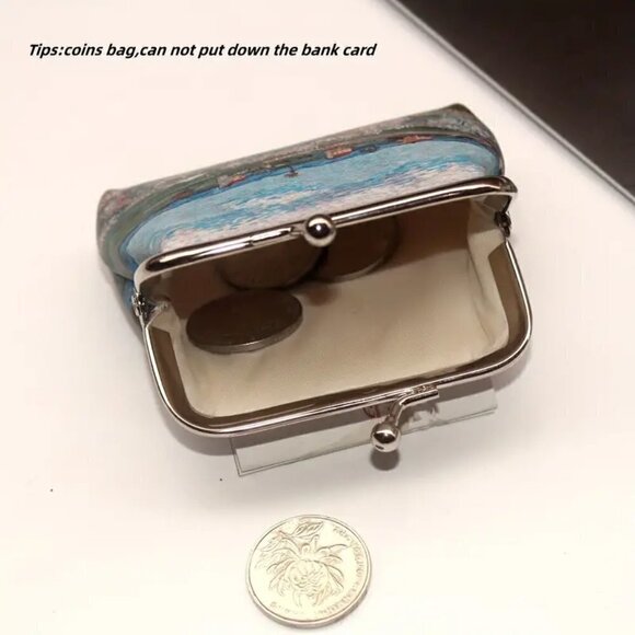 MOOI Classic Clutch Storage Coin Purse - Picture 5 of 8